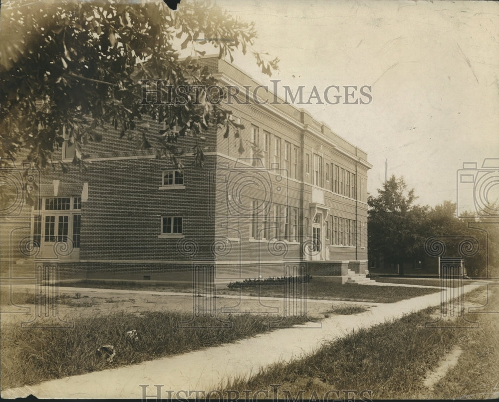 1937 Press Photo Alabama-Anniston  Quintard Avenue School building. - Historic Images