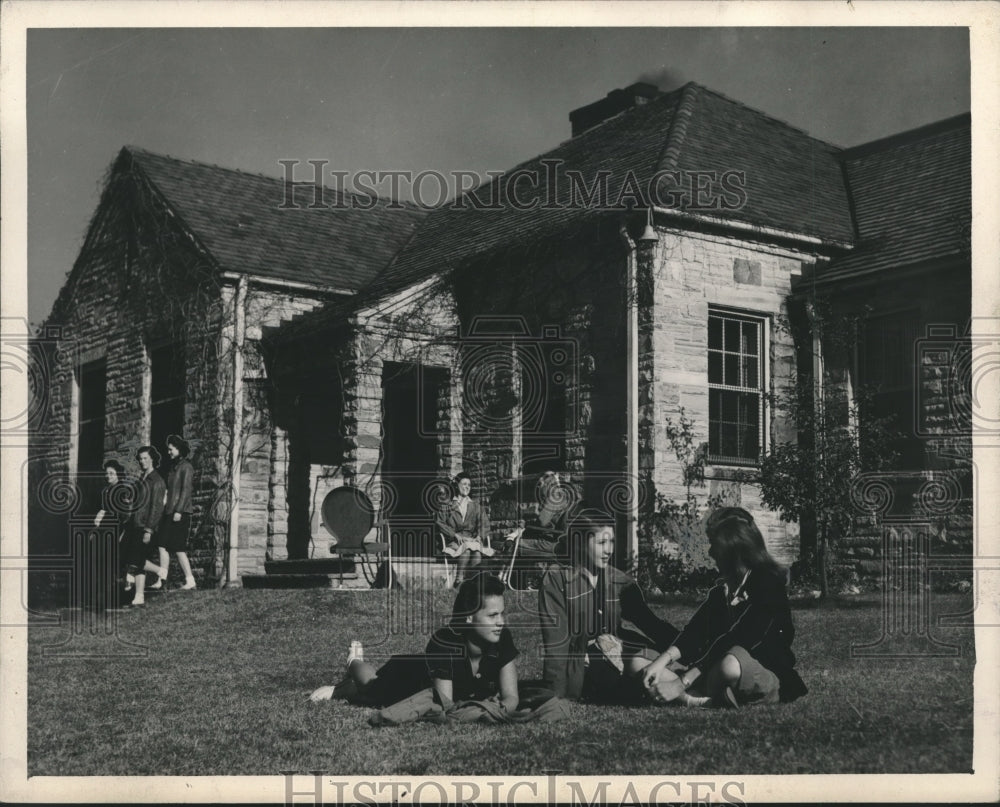 1948 Press Photo Alabama-Girls at Chalkville State Training School for girls. - Historic Images