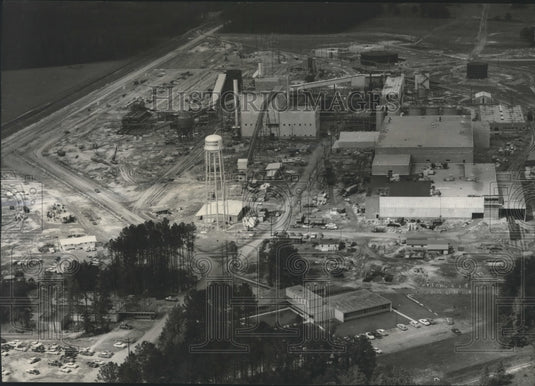 1958 Press Photo Alabama-Naheola's Marathon Southern Corporation paper mill.-Historic Images