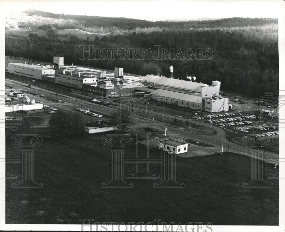 1966 Press Photo Alabama-3M Company&#39;s Reflective Products plant at Guin. - Historic Images