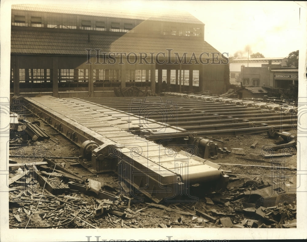 1937 Press Photo Alabama-Plate Mill Machinery. - Historic Images