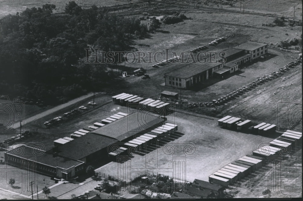 1959 Press Photo Alabama-Birmingham-Air view of Jack Cole Company. - Historic Images