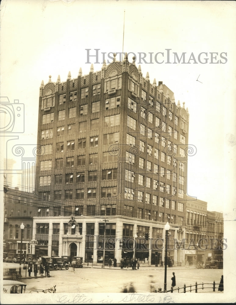 1935 Press Photo Alabama-Massey Building exterior - Historic Images