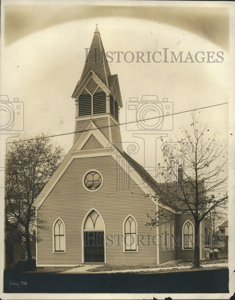 Press Photo Alabama-Birmingham-Methodist Emanuel Church in South Avondale. - Historic Images