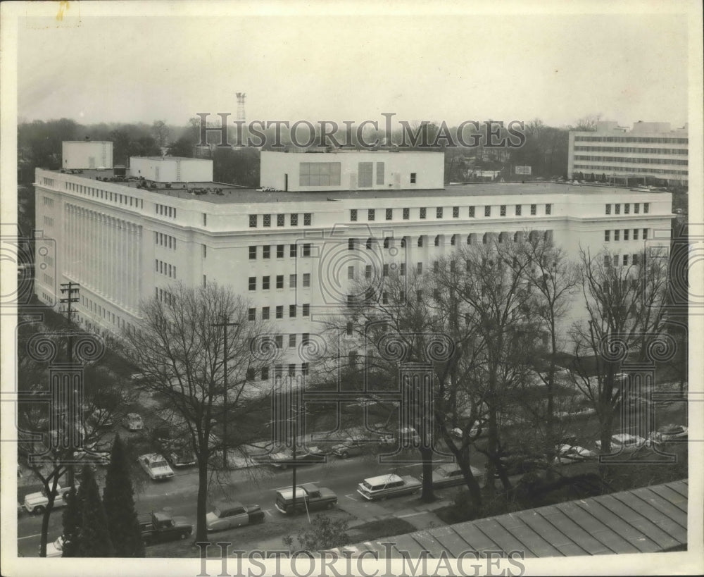 1964 Press Photo Highway Department Building in Montgomery, Alabama - Historic Images