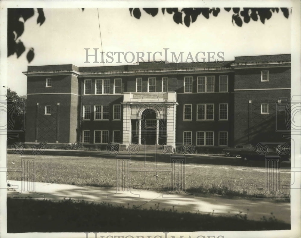 1953 Press Photo Ozark High School in Ozark, Alabama - Historic Images