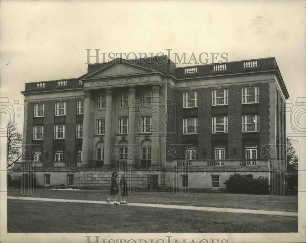 1948 Press Photo Munger Hall at Birmingham-Southern College in Birmingham, Ala - Historic Images