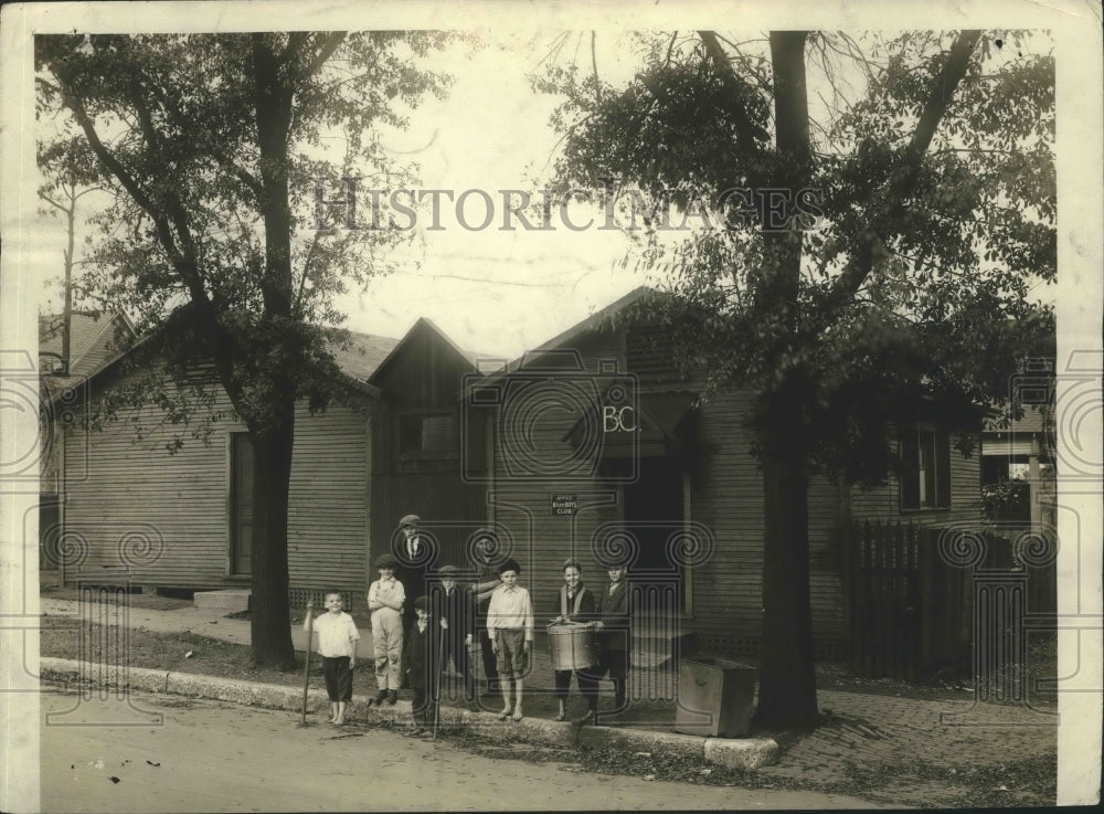 1937 Press Photo Birmingham Boys Club Building in Birmingham, Alabama - Historic Images