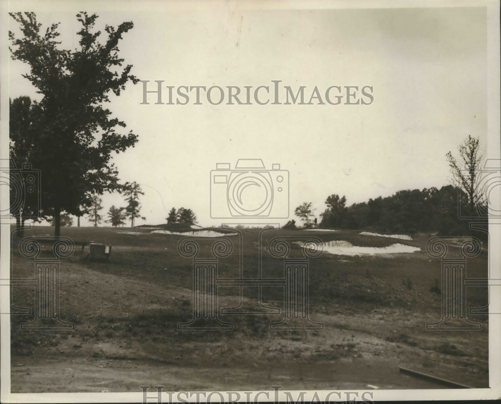 Press Photo Roebuck Golf Course in Birmingham, Alabama - Historic Images