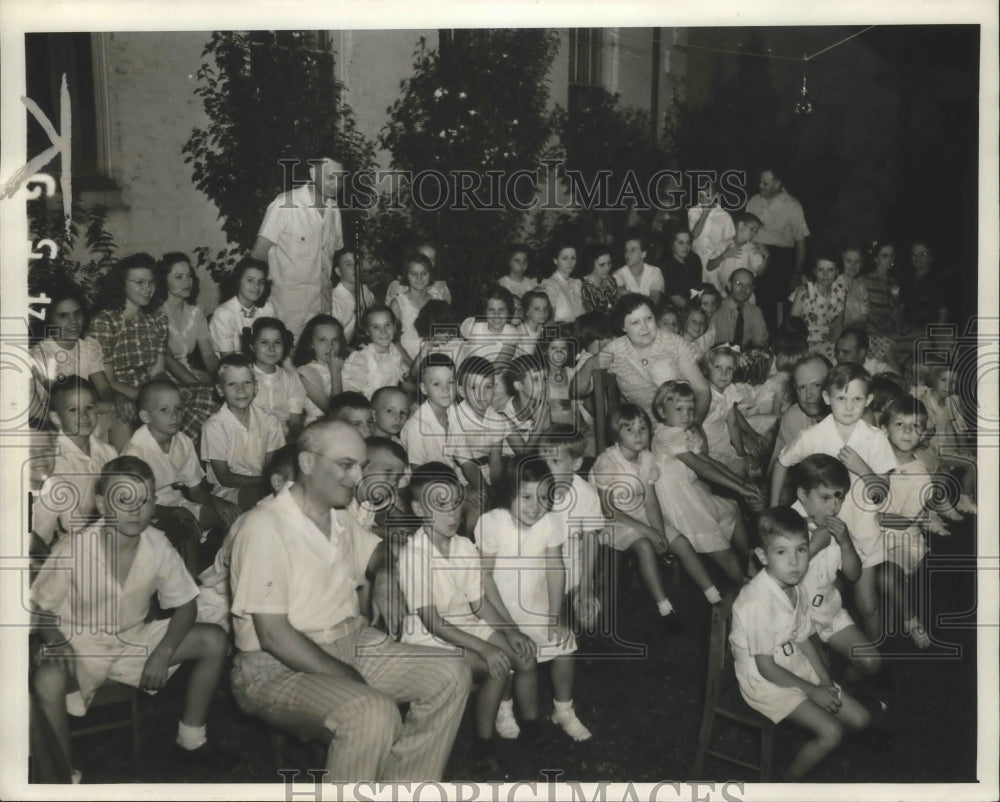 1940 Press Photo Children of the Mercy Home in Birmingham, Alabama - Historic Images