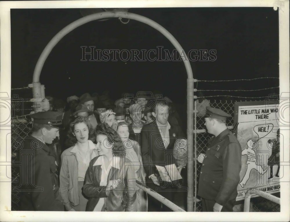 1943 Press Photo Reynalds Metals Company Alumina Plant in Listerhill, Alabama - Historic Images