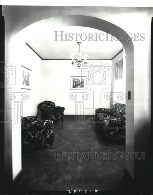 Press Photo Jefferson County Alms House in Ketona, Alabama - Historic Images