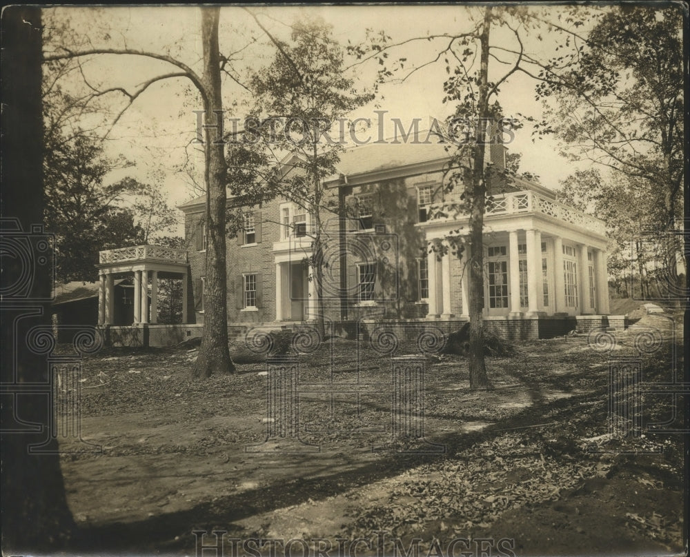 1932 Press Photo President&#39;s Mansion, University of Montevallo, Montevallo, AL - Historic Images