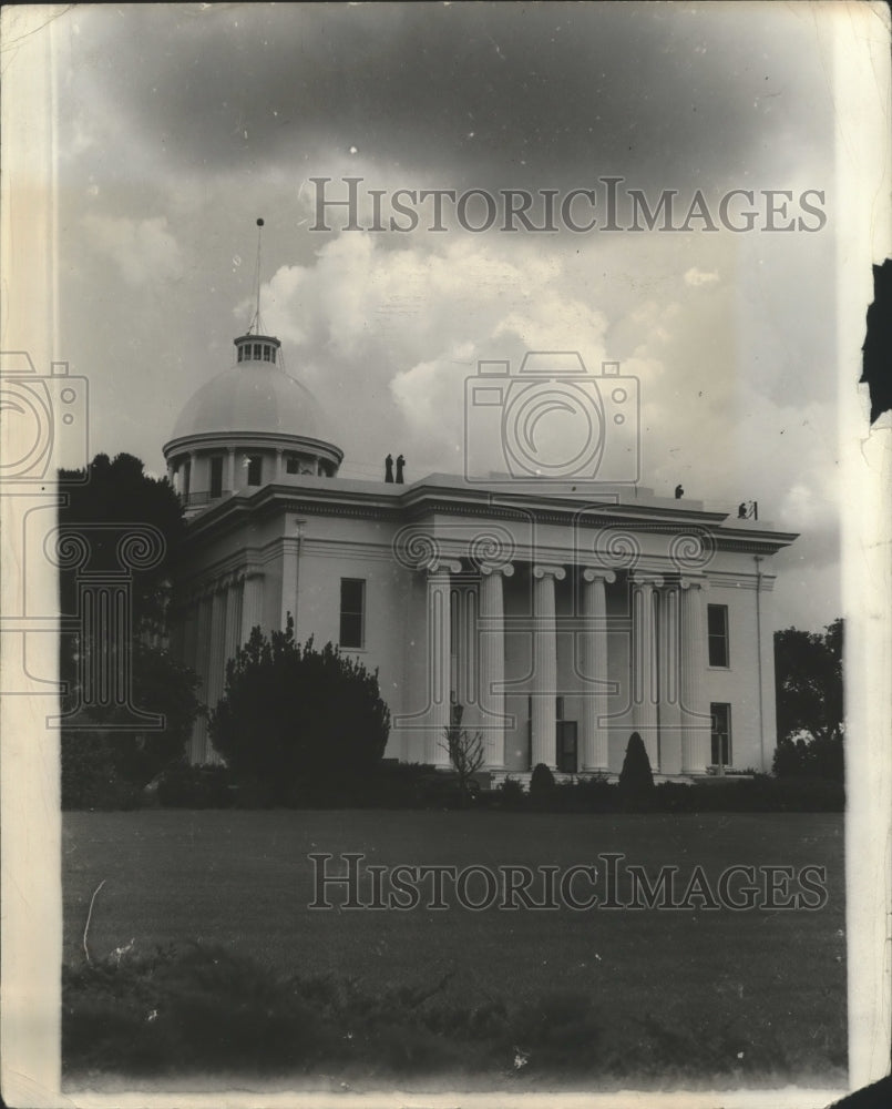 1943 Press Photo Alabama-Montgomery Capitol Building. - Historic Images