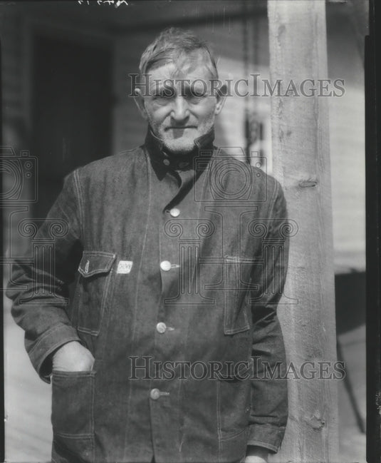 Press Photo Alabama-Lute in prison clothes. Lutes murder story. - Historic Images