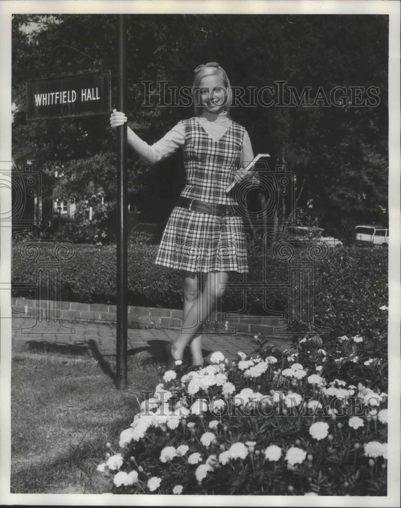 1968 Press Photo Alabama-Peggy Sue Wallace, daughter of candidate for President. - Historic Images