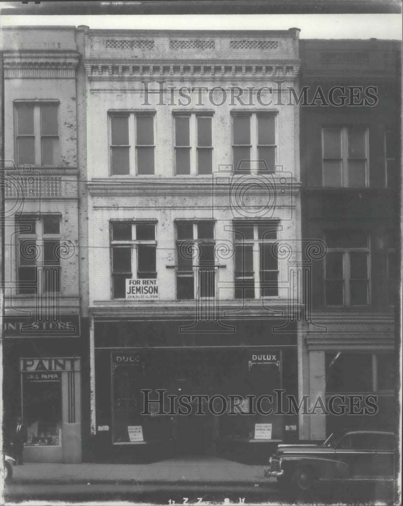 Press Photo Alabama-Birmingham-Store front of paint store Sherwin Williams. - Historic Images