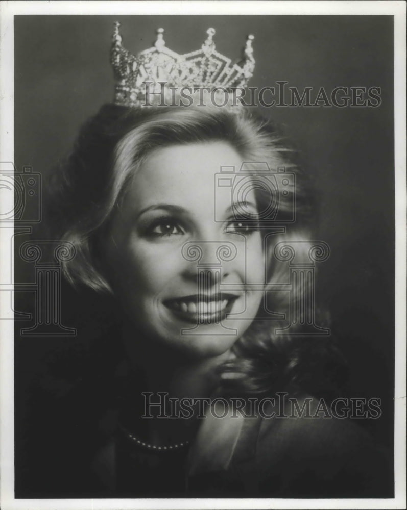 1980 Press Photo Miss Alabama, Paige Phillips. - Historic Images