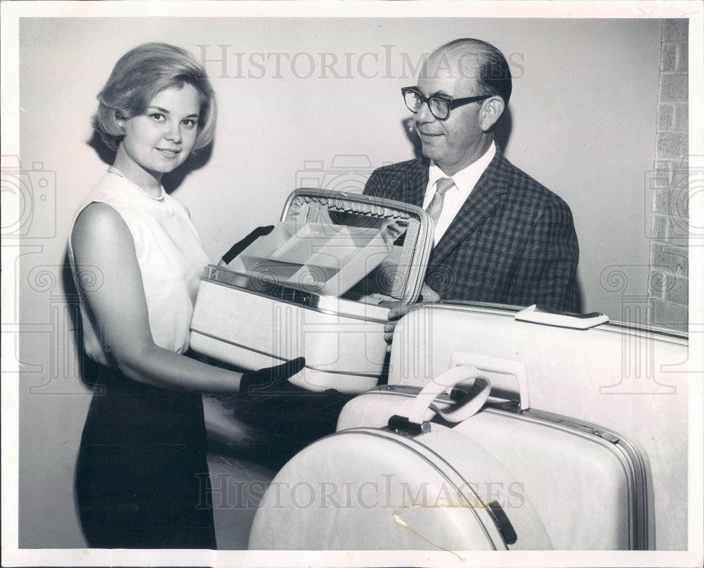 1962 Miss Colorado 1962 Sally Guinn Press Photo - Historic Images