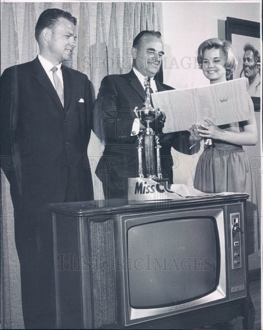 1962 Miss Colorado 1962 Sally Guinn Press Photo - Historic Images