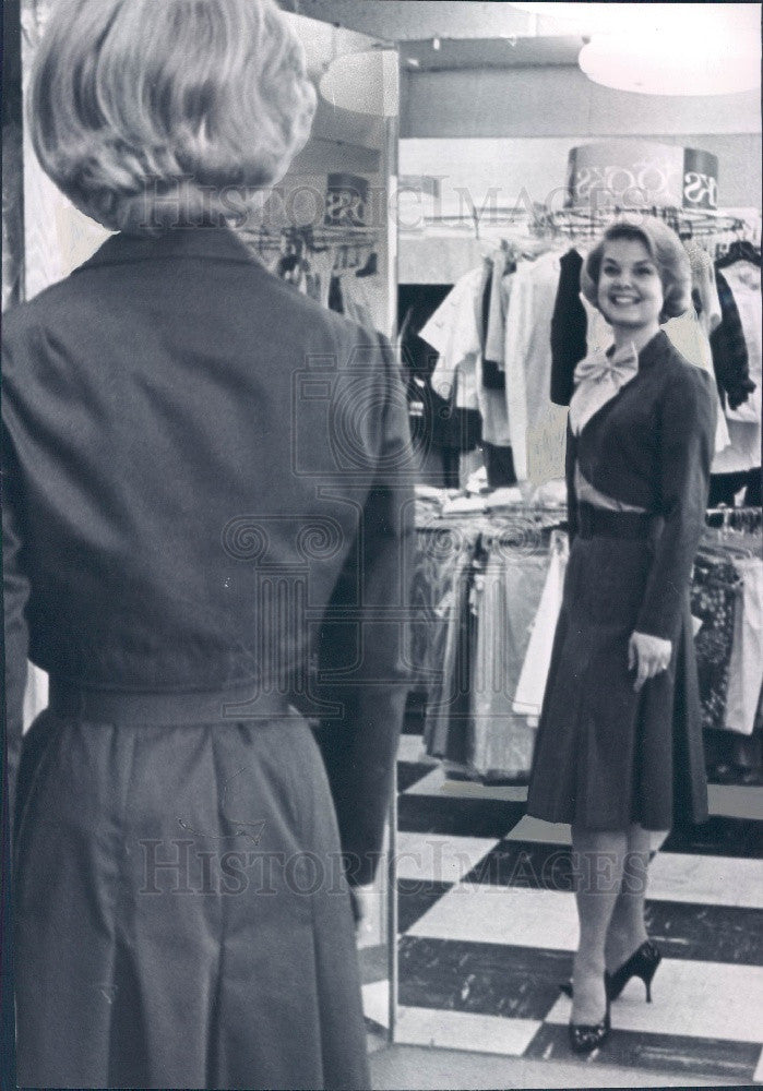 1962 Miss Colorado 1962 Sally Guinn Press Photo - Historic Images