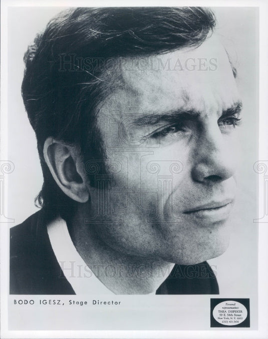 1977 Denver Colorado Central City Opera Bodo Igesz Stage Director Press Photo - Historic Images