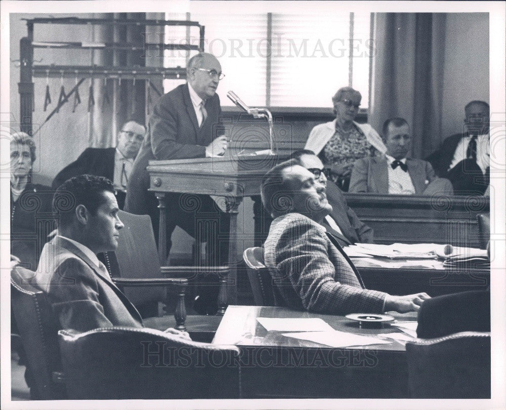 1961 Denver Colorado Policeman Keith Hutton Press Photo - Historic Images