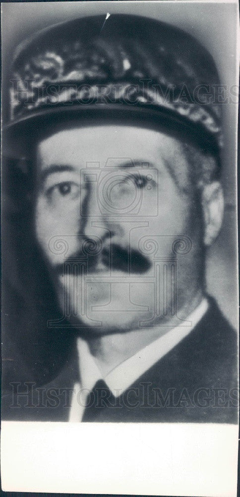 1943 WWI & WWII French General Henri Honore Giraud Press Photo - Historic Images