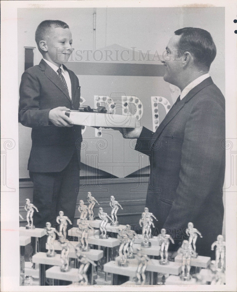 1967 St. Petersburg FL Rec Dept Swim Coach Harry Tillette Press Photo - Historic Images