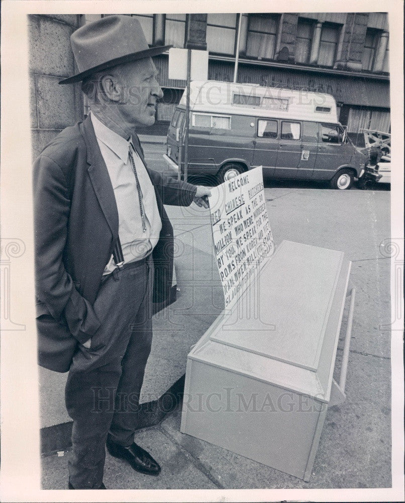 1971 Ex-Communist Kenneth Goff Sheridan Colorado Evangelist Press Photo - Historic Images