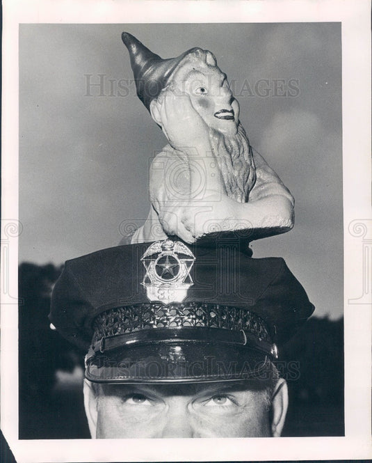 1962 St. Petersburg FL Policemen's Ball Keith Cole Press Photo - Historic Images