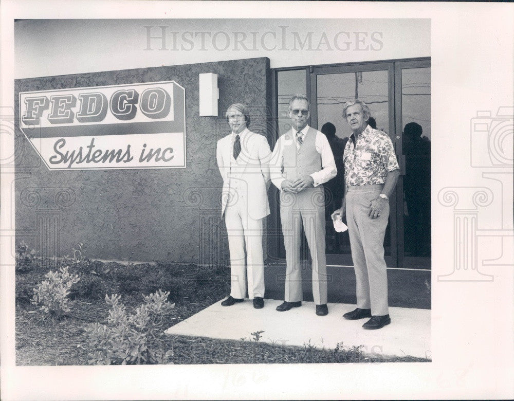 1979 Pasco County Florida Fedco Systems Inc Press Photo - Historic Images