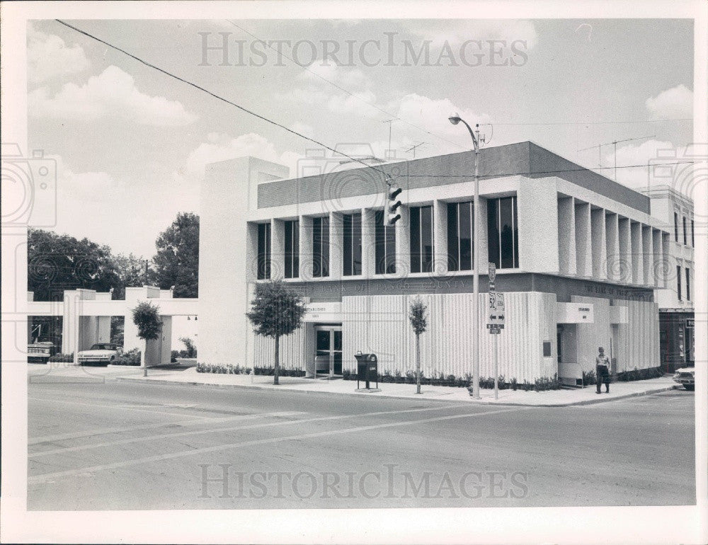 1967 Florida Bank of Pasco County Press Photo - Historic Images