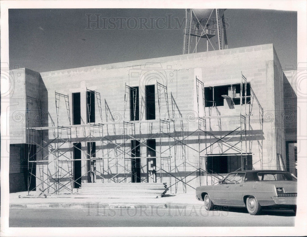 1972 Zephyrhills Florida New Citizens Bank of Pasco Press Photo - Historic Images