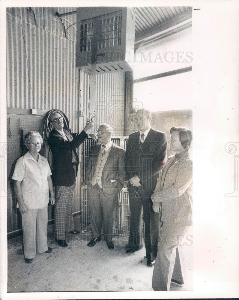 1979 Pasco County Florida Animal Shelter in Land O&#39; Lakes Press Photo - Historic Images