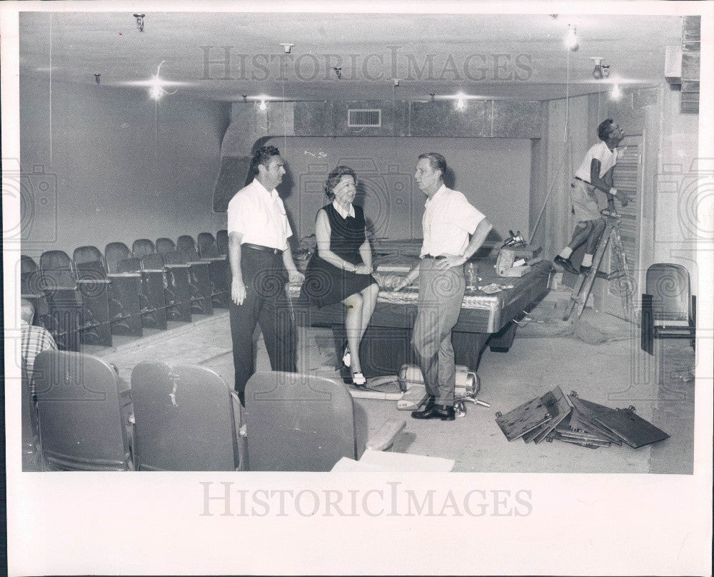 1969 St. Petersburg Florida Red Jones Pasadena Billiard Lounge Press Photo - Historic Images