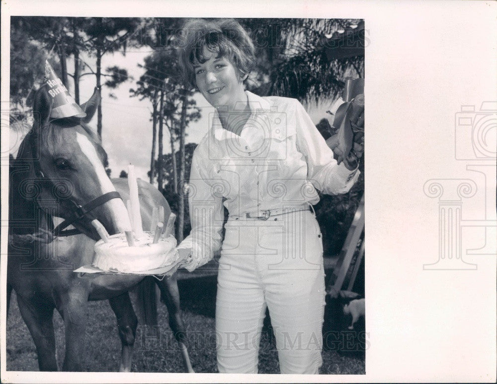 1969 Seminole Florida Birthday Party for Gina Crew&#39;s Colt Dixie Press Photo - Historic Images