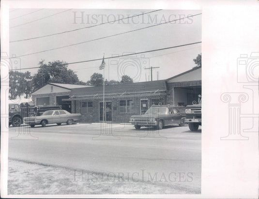 1971 SW Pasco County Florida Volunteer Fire Dept Press Photo - Historic Images