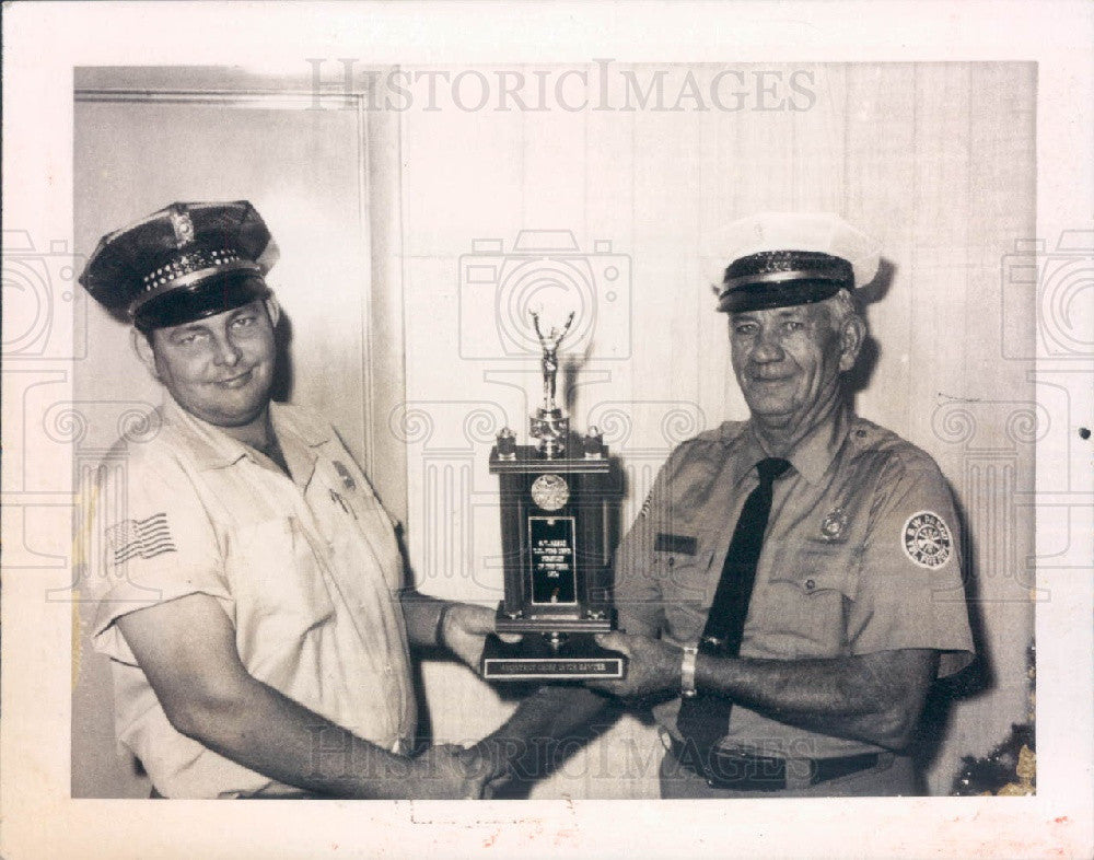 1974 SW Pasco County Florida Volunteer Fire Dept Press Photo - Historic Images