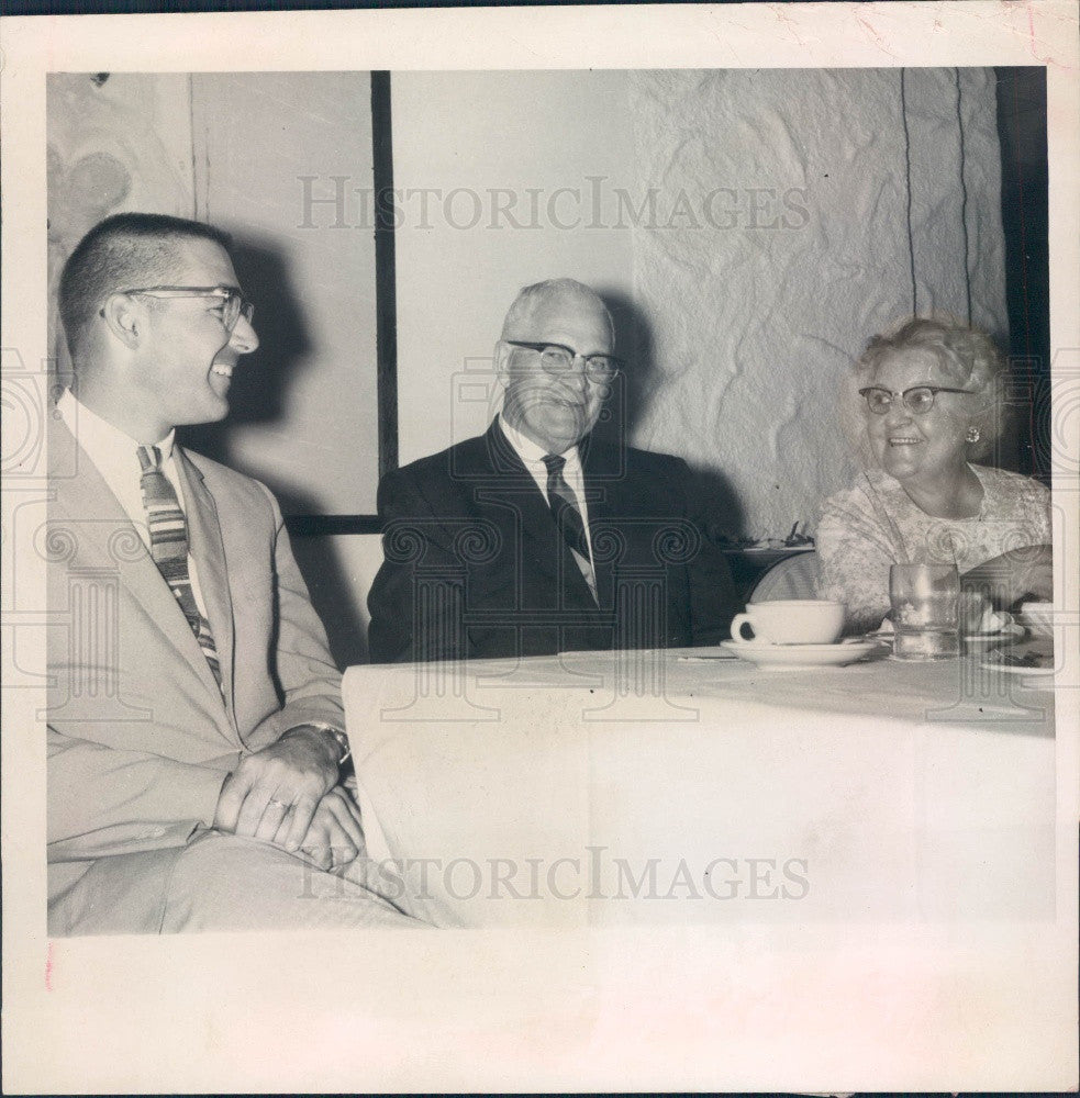 1967 New Port Richey FL Mayor Clair Kohler/Crane/Kovisto Press Photo - Historic Images