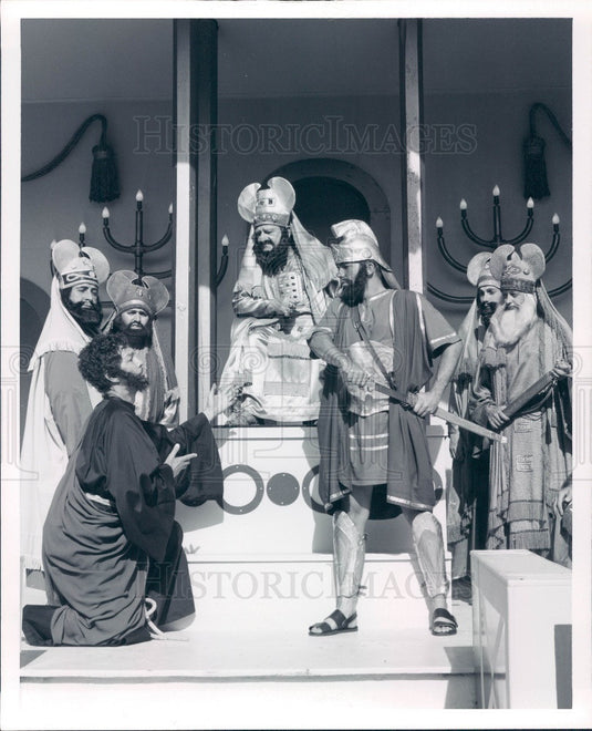 1982 Lake Wales Florida Black Hills Passion Play Press Photo - Historic Images
