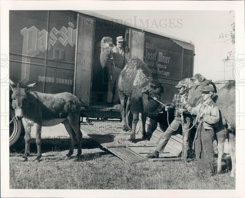 1961 Lake Wales Florida Black Hills Passion Play Press Photo - Historic Images