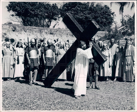 1965 Lake Wales Florida Black Hills Passion Play Press Photo - Historic Images
