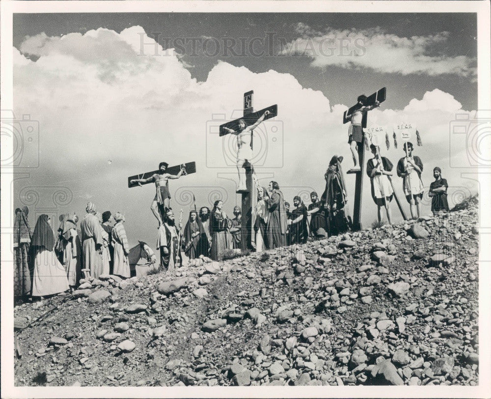 1965 Spearfish South Dakota Black Hills Passion Play Press Photo - Historic Images