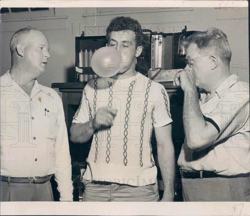 Undated St. Petersburg Florida Police Intoxication Test Press Photo - Historic Images