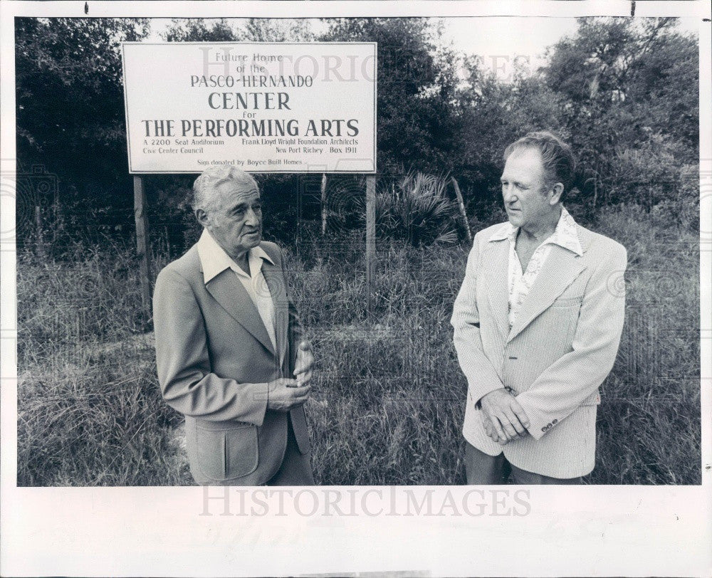 1978 Pasco County Florida Pasco-Hernando Center Performing Arts Press Photo - Historic Images