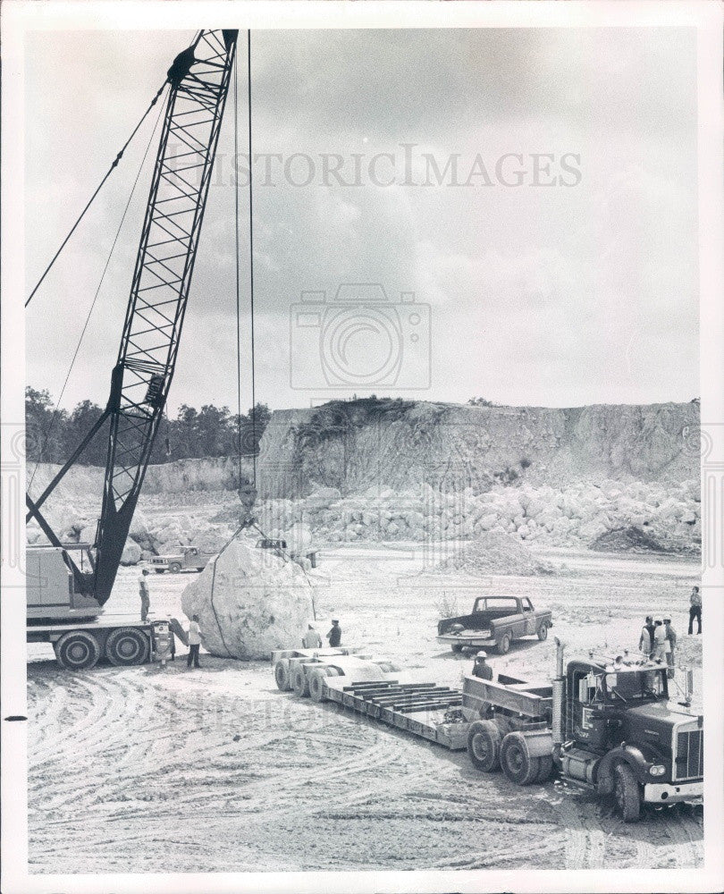 1979 Pasco County Florida Pasco/Hernando CC Hernando Heritage Rock Press Photo - Historic Images