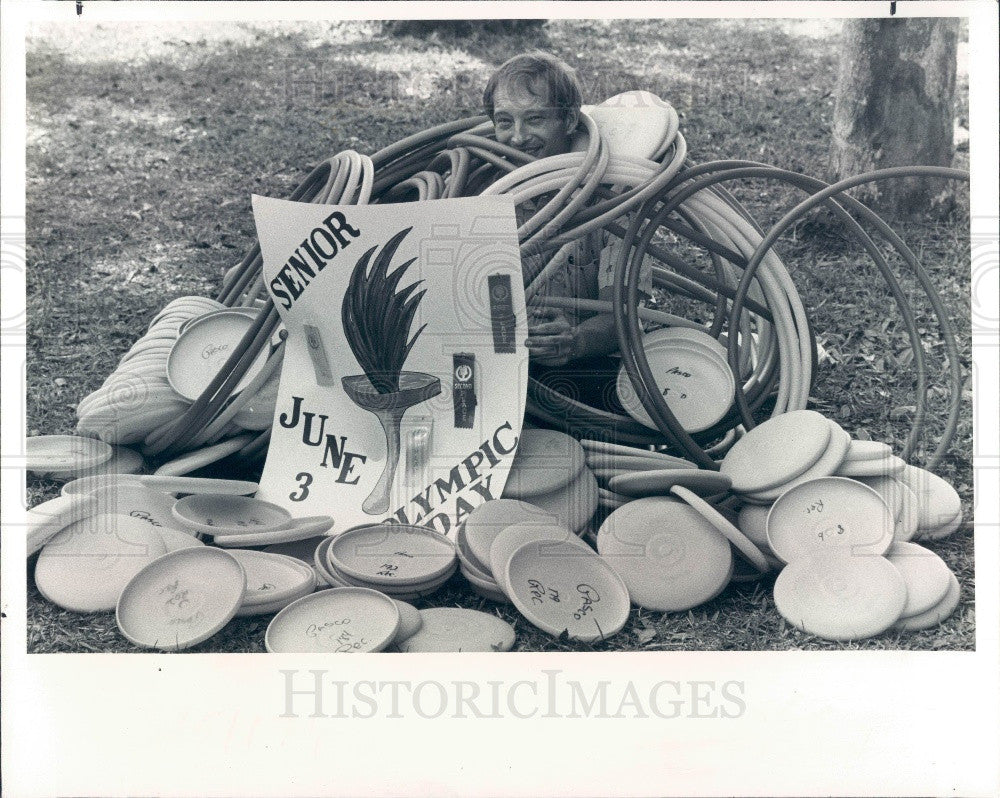 1978 Pasco County Florida Parks Dept Harry Wills Press Photo - Historic Images