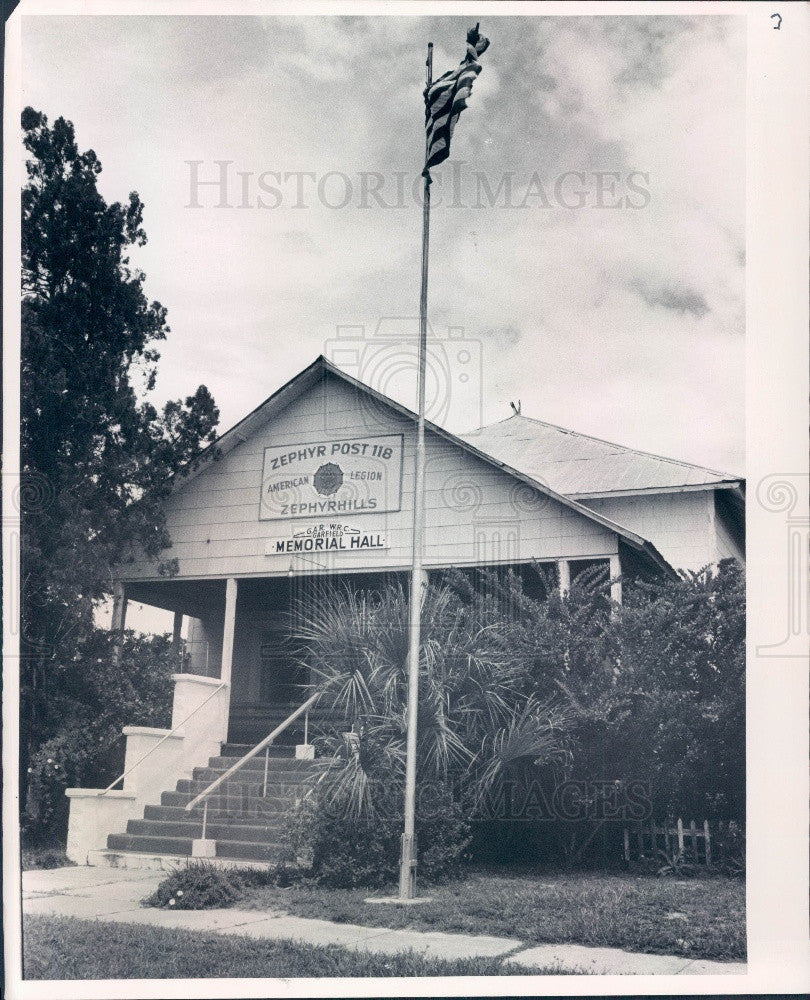 1976 Pasco County Florida Zephyr Post 118 American Legion Zephyrhill Press Photo - Historic Images