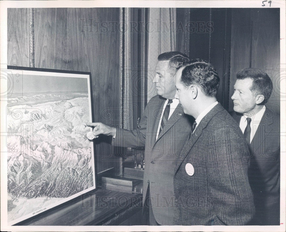 1967 Colorado Governor John Love Press Photo - Historic Images